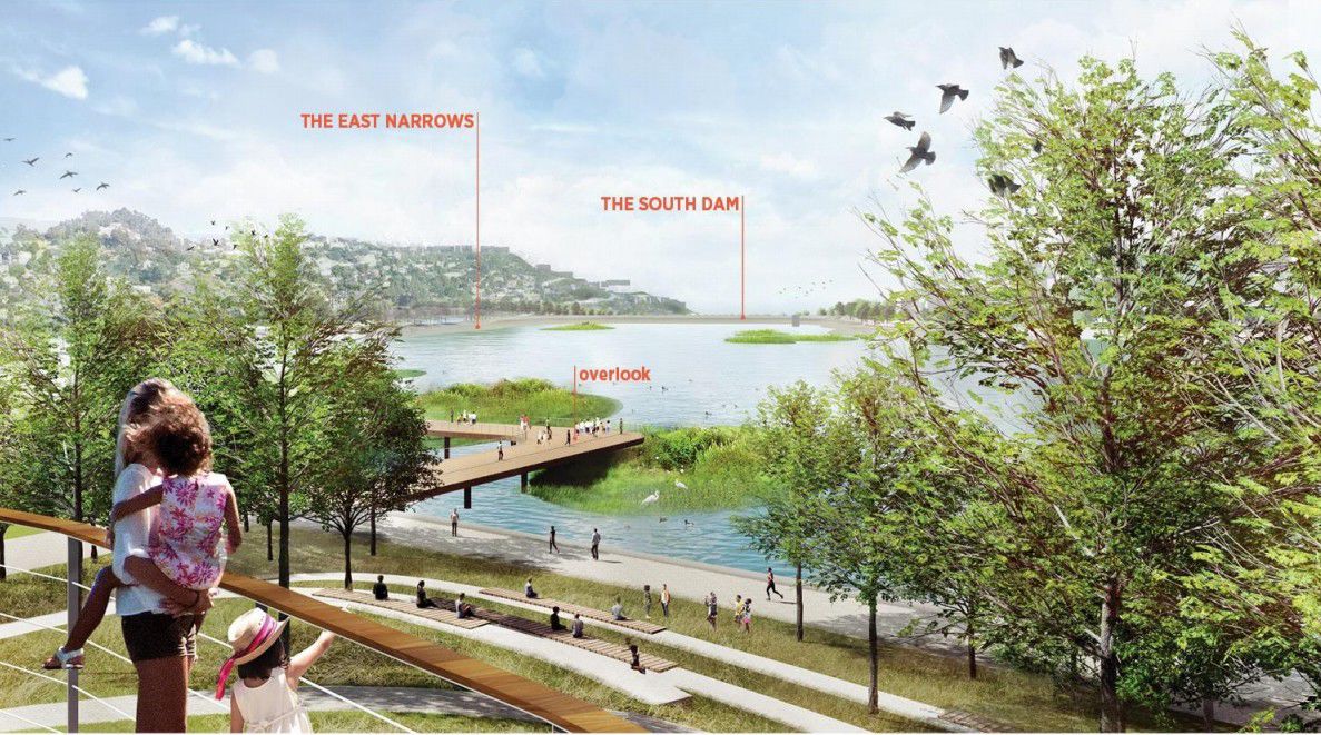 Island Overlooks option silver lake reservoirs master plan